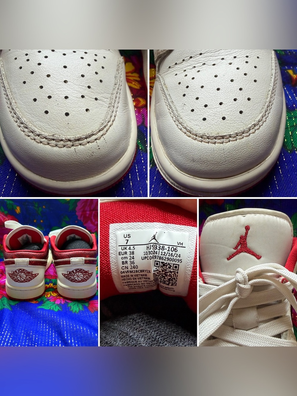 RED SNAKESKIN AIR JORDAN♥️ - Picture 7 of 7